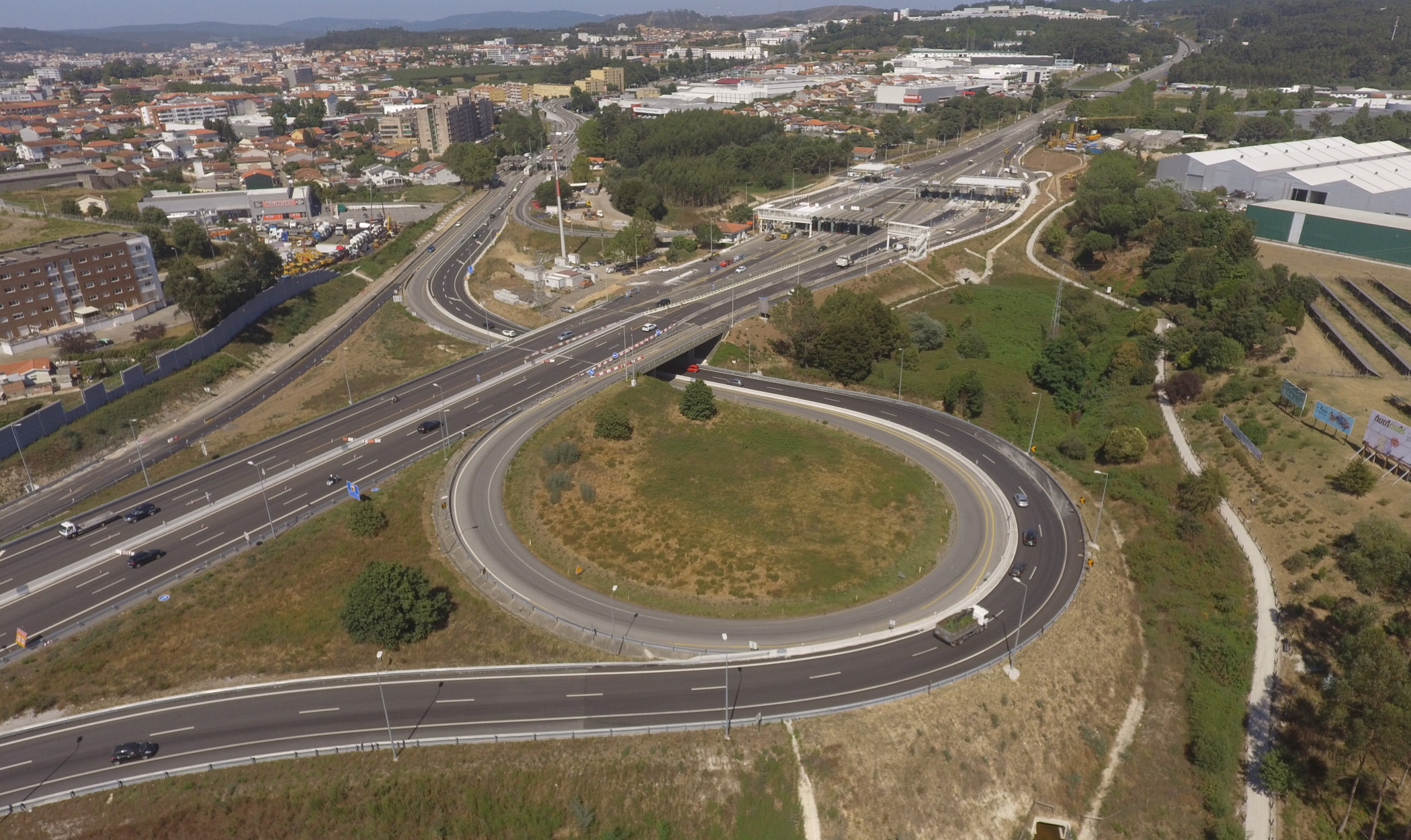 Reformulação do nó de Ermesinde e Praças de portagem, no sublanço Águas Santas/Ermesinde, da A4 - Auto-Estrada Porto / Amarante