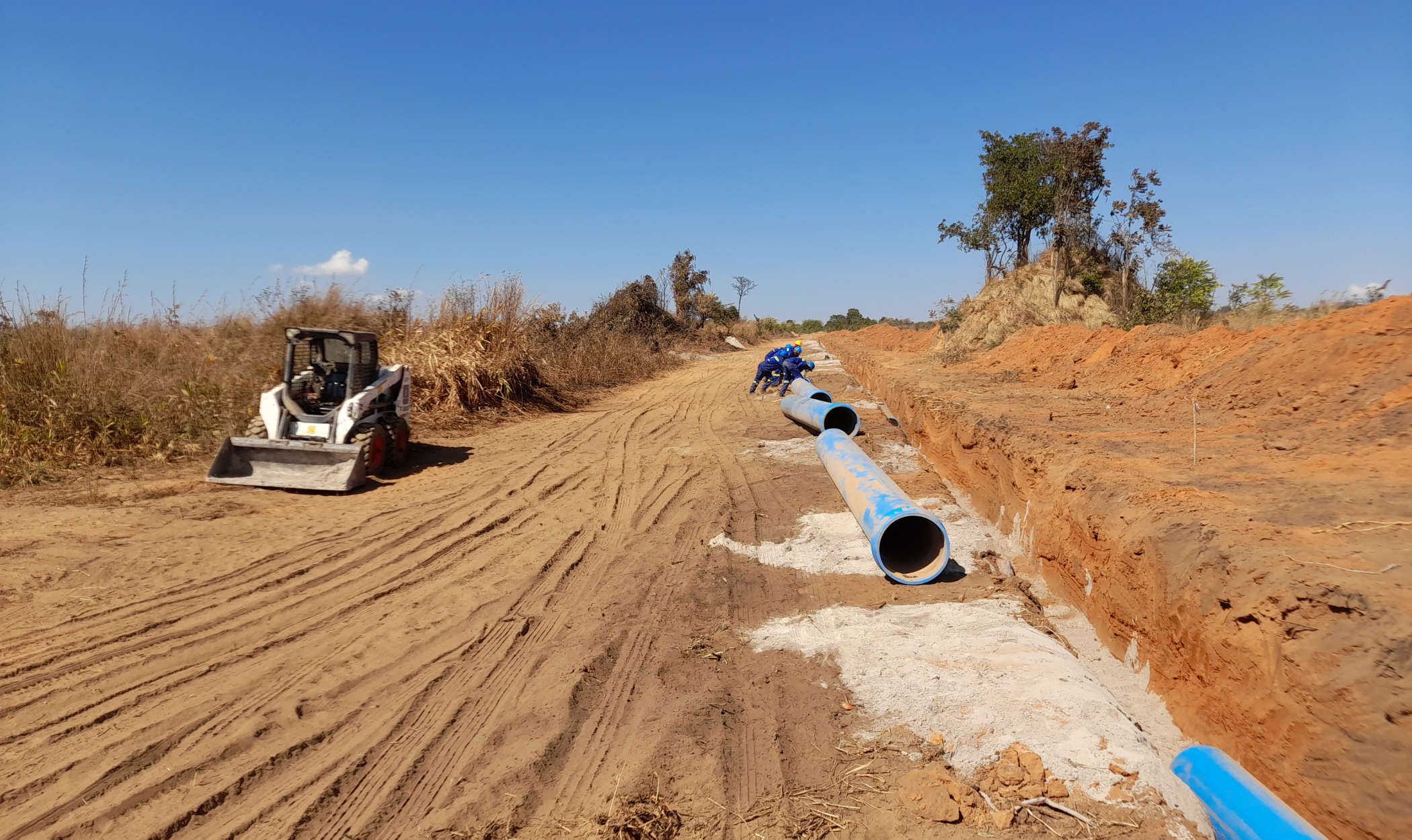 CONSTRUÇÃO DO SISTEMA DE IRRIGAÇÃO NORTE DE MUSAKASHI
