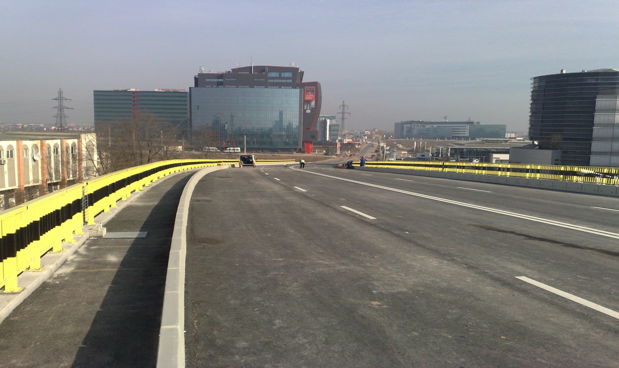 Construção de Viaduto na Estrada Pipera - Tunari
