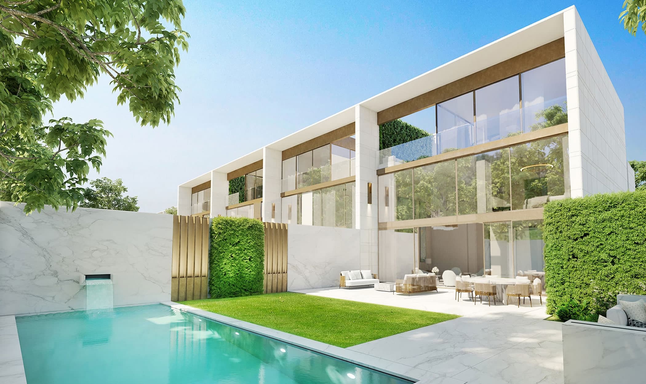 Construção de 10 moradias em banda